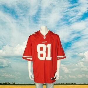 San Francisco 49ers Anquan Boldin Nike On Field NFL Authentic Sewn Jersey 2XL